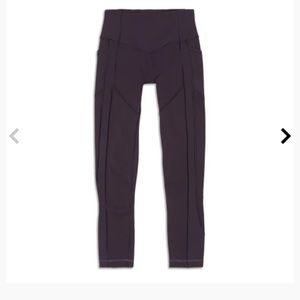 Lululemon All The Right Places 28" Pant Size 2 in Deep Currant (dark purple)